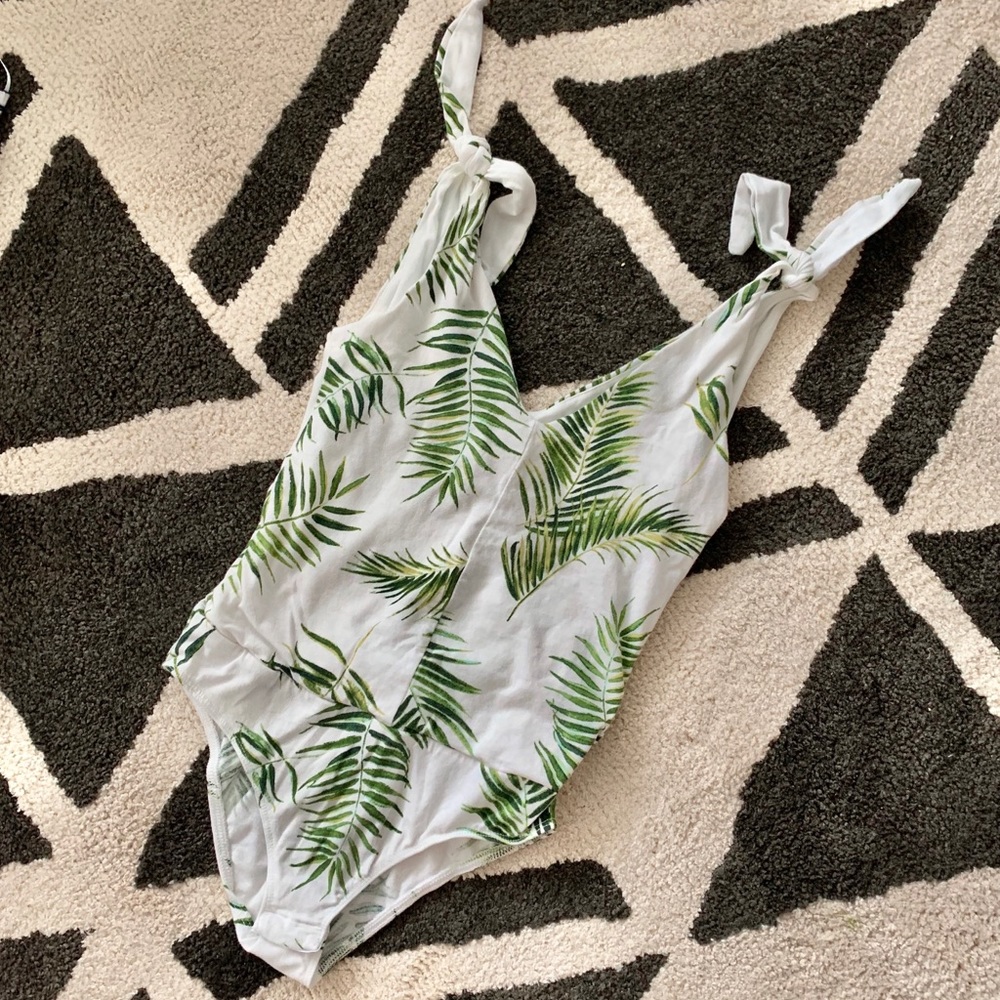 Palm Leaf bodysuit - XS